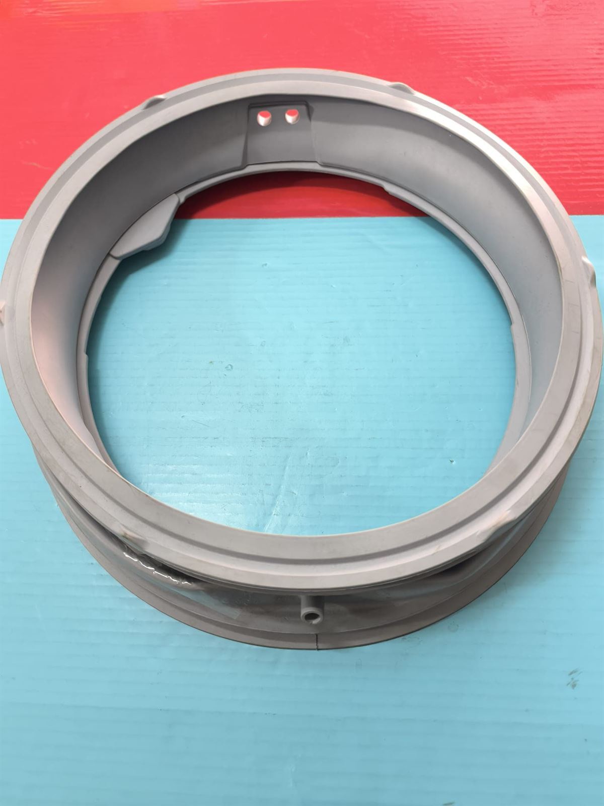 GOMA PUERTA LAVADORA LG, 360/345/73 MM, 2 IRIS ABIERTOS, MDS55242601 - Imagen 1