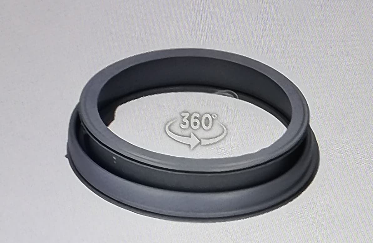 GOMA PUERTA LAVADORA TEKA, FAGOR, TKD1490,  355/355/75 MM,  84877489 - Imagen 1