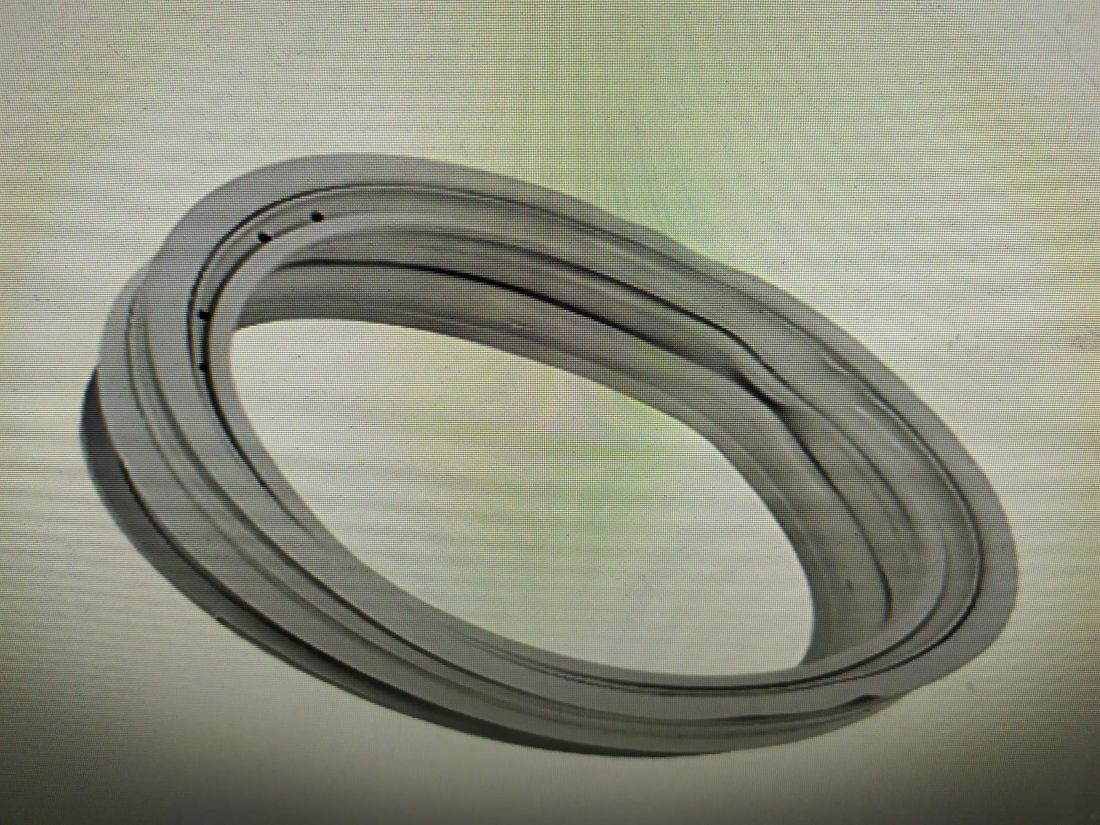 GOMA PUERTA LAVADORA ZANUSSI, AEG, ELECTROLUX, CORBERO,  CALIDAD ORIGINAL,   50097107002,  311061110004 - Imagen 1