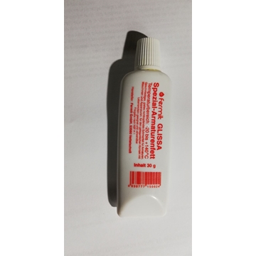 GRASA ESPECIAL PARA GRIFERIA, GAS BUTANO, PROPANO, GAS NATURAL, COLOR AMARILLO PALIDO, -20 +140 ºC, TUBO DE 30 GRAMOS, 05AG069 - Imagen 1