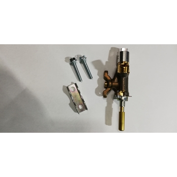 GRIFO COCINA, GRIFO PLANCHA ASAR, CON BRIDA 30MM, TORNILLO M5, SALIDA M14, CON ELECTROIMAN,  ZK098 - Imagen 2