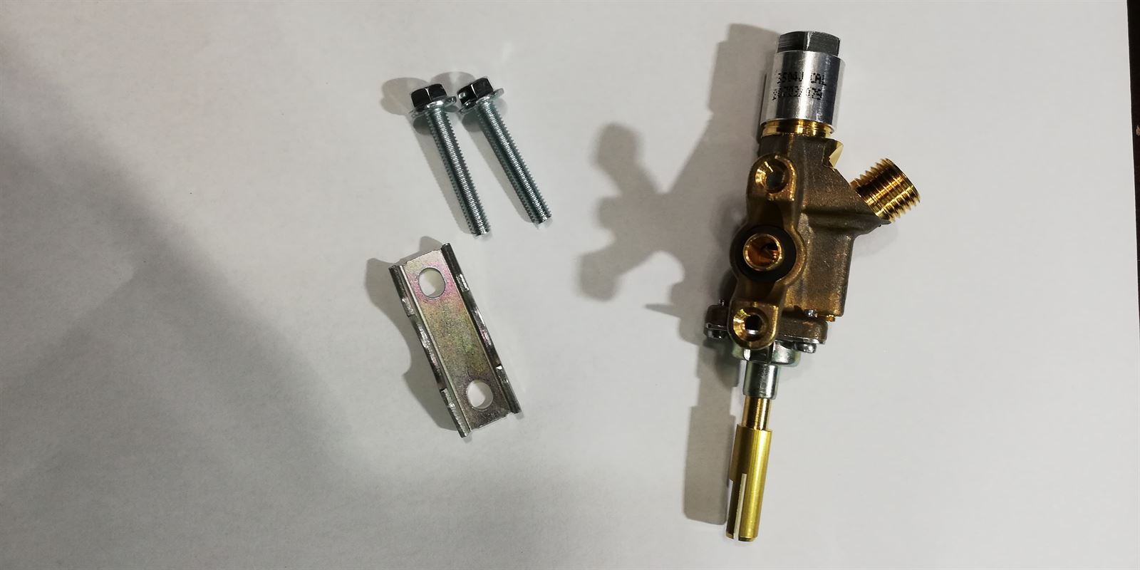 GRIFO COCINA, GRIFO PLANCHA ASAR, CON BRIDA 30MM, TORNILLO M5, SALIDA M14, CON ELECTROIMAN,  ZK098 - Imagen 3