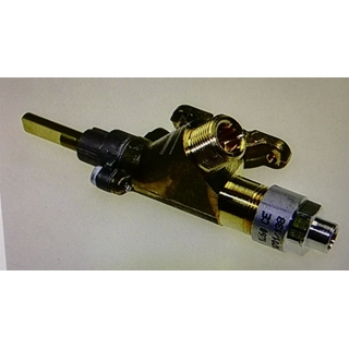 GRIFO COCINA ZANUSSI, ELECTROLUX, REX, ZOPPAS, QUEMADOR PEQUEÑO, RECAMBIO ORIGINAL, 3577266079 - Imagen 1