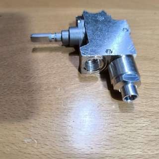 GRIFO GAS COCINA BEKO, RECAMBIO ORIGINAL,  C00876185 - Imagen 2