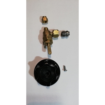 GRIFO GAS COCINA, BUTANO, PROPANO GAS NATURAL, EJE 8MM, CON MANDO, 22UN14 - Imagen 2