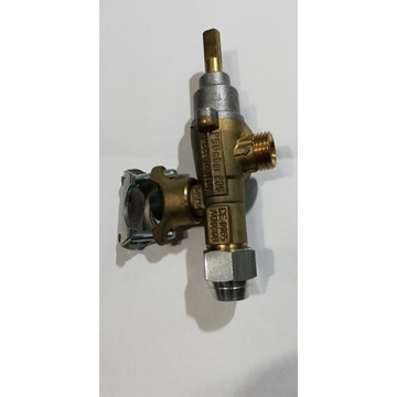 GRIFO GAS PEL21S COCINA, BRIDA CENTRO TORNILLOS 30MM, EJE=Ø6x4.5mm L=32mm, LARGO 120MM, 21310 - Imagen 1