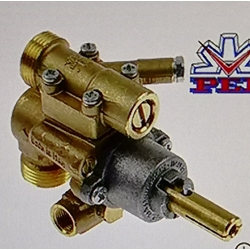 GRIFO GAS PEL22N/O M20x1,5 EJE D-10x8MM, Grifo de gas PEL tipo 22N/O entrada gas M20x1,5 (tubo ø 12mm) A.GAS213 - Imagen 1