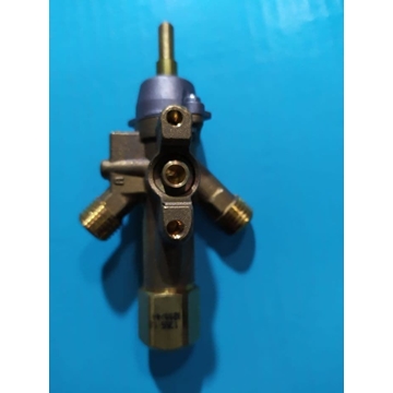 GRIFO HORNO CON 2 SALIDAS (QUEMADOR INFERIOR Y SUPERIOR) PRESION 30 MILIBAR, TERMOPAR M8, SIN SALIDA PARA PILOTO, A258661 - Imagen 1