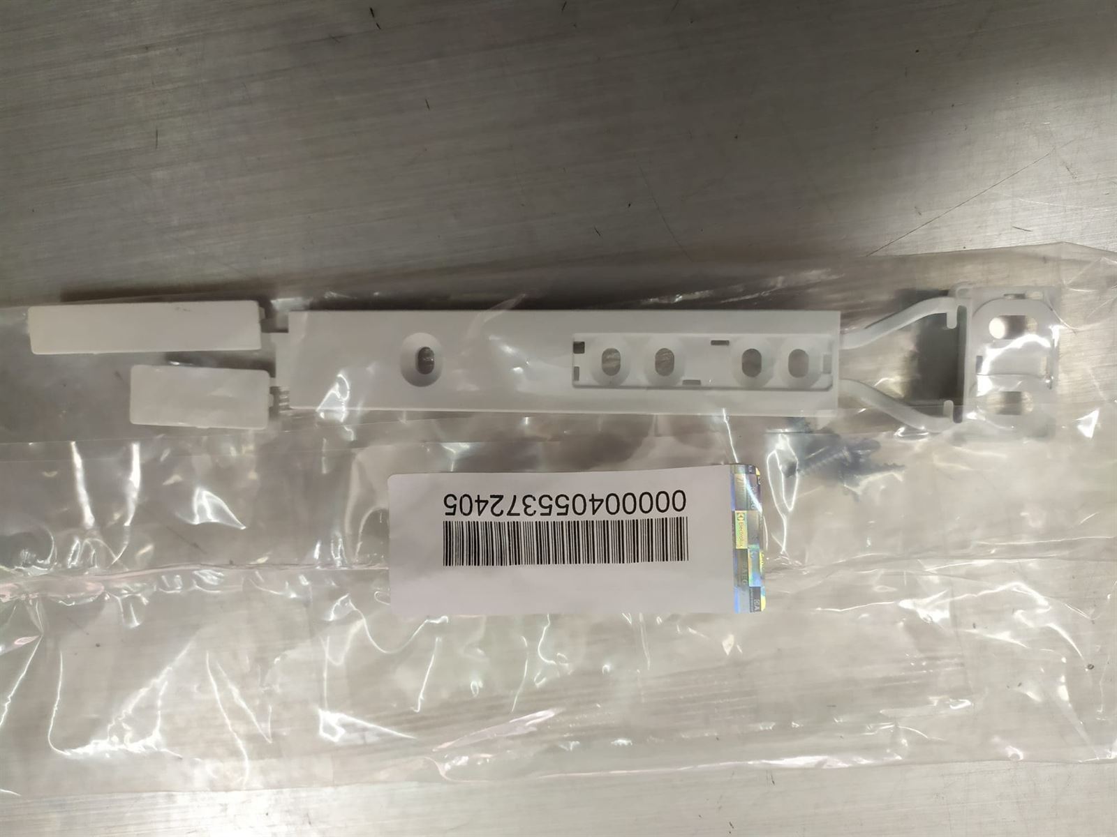GUIA DESLIZAMIENTO PUERTA FRIGORIFICO ZANUSSI, PANELABLE, ENCASTRABLE, 1 UNIDAD, RECAMBIO ORIGINAL,  4055372405 - Imagen 1