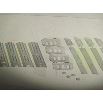 GUIA DESLIZAMIENTO PUERTA FRIGORIFICO ZANUSSI, WHIRLPOOL, PANELABLE, ENCASTRABLE, 4 UNIDADES, 481231019131 - Imagen 1