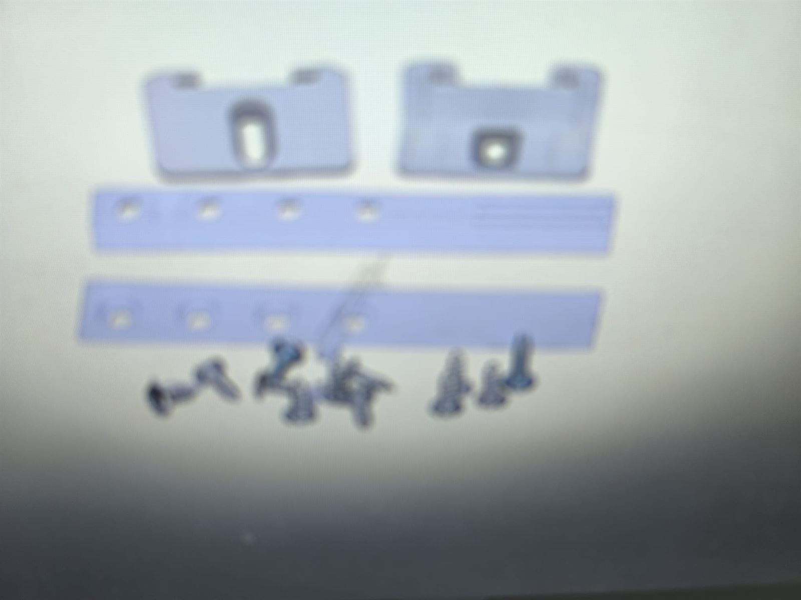 GUIAS DESLIZANTES, KIT MONTAJE PUERTA PANELABLE LAVAVAJILLAS, AEG, ZANUSSI, WHIRPOL, 140125033039 - Imagen 1