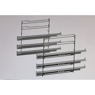 GUIAS EXTRAIBLES HORNO BALAY, BOSCH, GUIAS EXTRAIBLES 3 ALTURAS, RECAMBIO ORIGINAL, 17007521 - Imagen 1