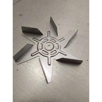 HELICE MOTOR VENTILADOR HORNO TEKA CALIDAD ORIGINAL 6 PUNTAS 146 MM, 81594001, 99513525 - Imagen 1