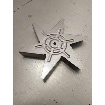 HELICE MOTOR VENTILADOR HORNO TEKA CALIDAD ORIGINAL 6 PUNTAS 146 MM, 81594001, 99513525 - Imagen 2