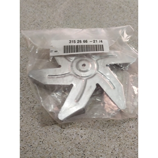 HELICE MOTOR VENTILADOR HORNO ZANUSSI, AEG, ELECTROLUX, RECAMBIO ORIGINAL, 3152666214, 3152666008 - Imagen 1