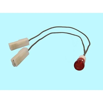 INDICADOR LUMINOSO ROJO DE 9 MM 49HF0660 - Imagen 1