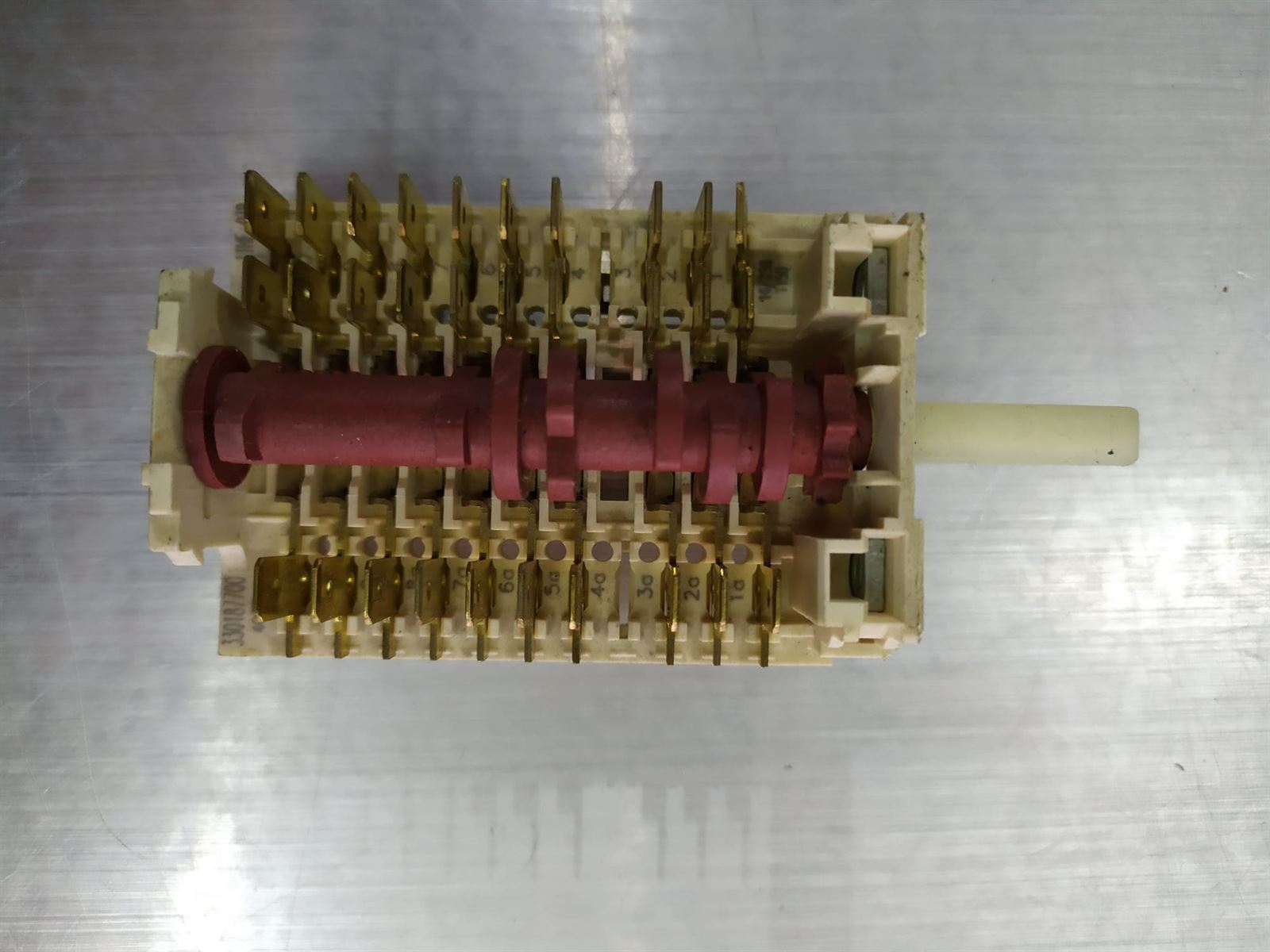 INTERRUPTOR CONMUTADOR HORNO AEG, RECAMBIO ORIGINAL,  3301877001 - Imagen 2