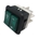 INTERRUPTOR DOBLE UNIPOLAR LUMINOSO VERDE 220V 50H 49HF134 - Imagen 1