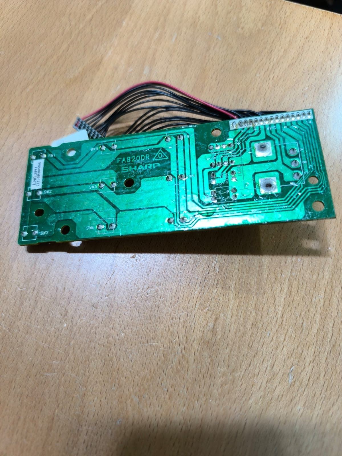 INTERRUPTOR HORNO MICROONDAS AEG, ELECTROLUX, ZANUSSI, MC2661EB, 50286986000 - Imagen 2