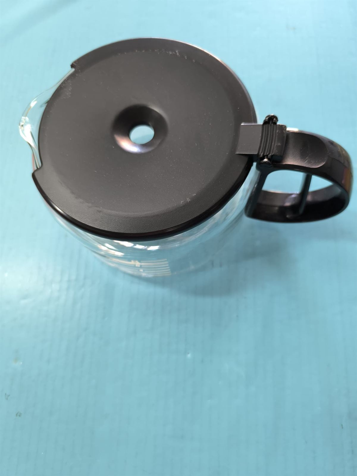 JARRA CAFETERA BRAUN, DIAMETRO 105/150MM, ALTO 100MM, NEGRA, CON TAPA, 8 TAZAS, KF6MN - Imagen 1