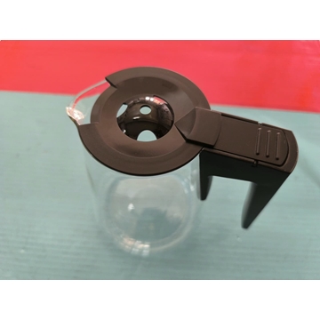 JARRA CAFETERA FAGOR, CG-2005-2006X, CON TAPA, DIAMETRO 105/130MM, ALTO 185MM, NEGRA, 6347185 - Imagen 1