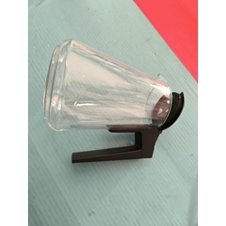 JARRA CAFETERA FAGOR, CG-2005-2006X, CON TAPA, DIAMETRO 105/130MM, ALTO 185MM, NEGRA, 6347185 - Imagen 2
