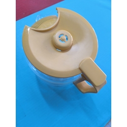 JARRA CAFETERA FAGOR, CON TAPA, AMARILLA, DIAMETRO 115/155MM, ALTO 135MM, CG712 - Imagen 1