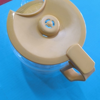 JARRA CAFETERA FAGOR, CON TAPA, AMARILLA, DIAMETRO 115/155MM, ALTO 135MM, CG712 - Imagen 1