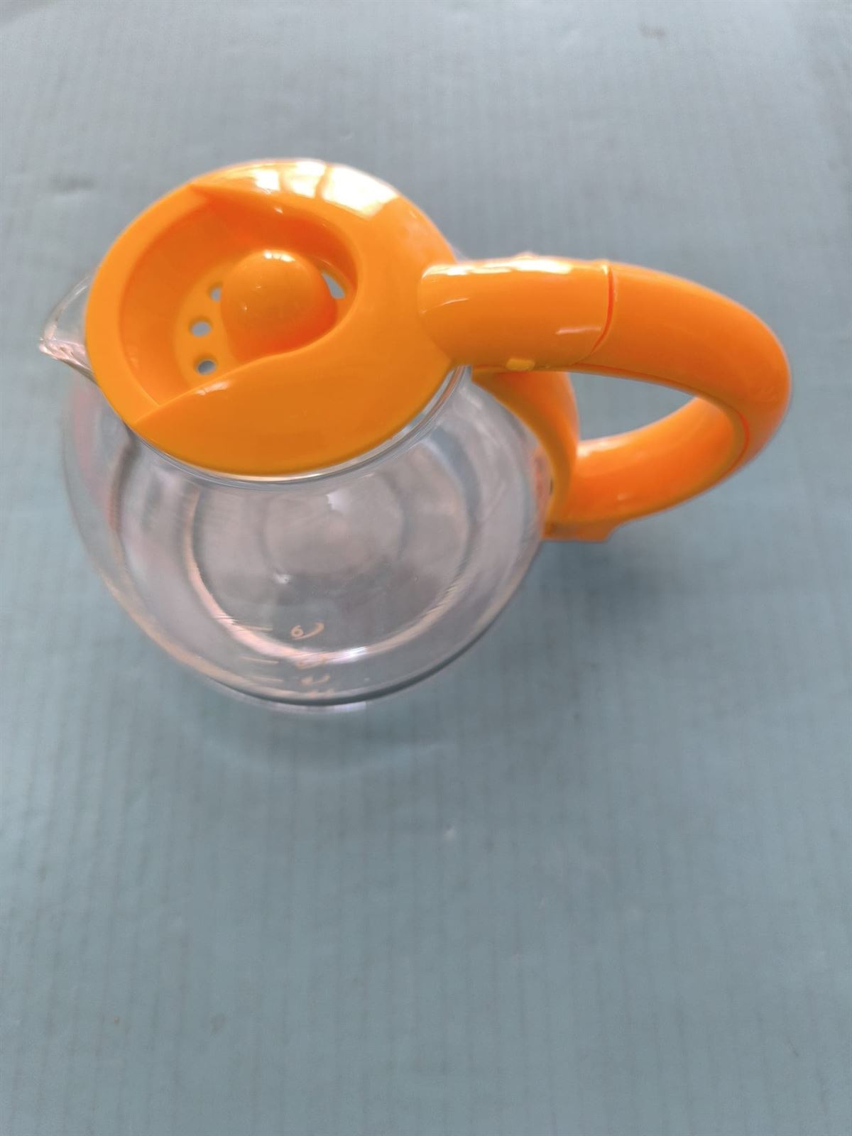 JARRA CAFETERA FAGOR, CON TAPA, AMARILLA, DIAMETRO 85/120MM, ALTO 105MM, 6 TAZAS, CG650 - Imagen 1