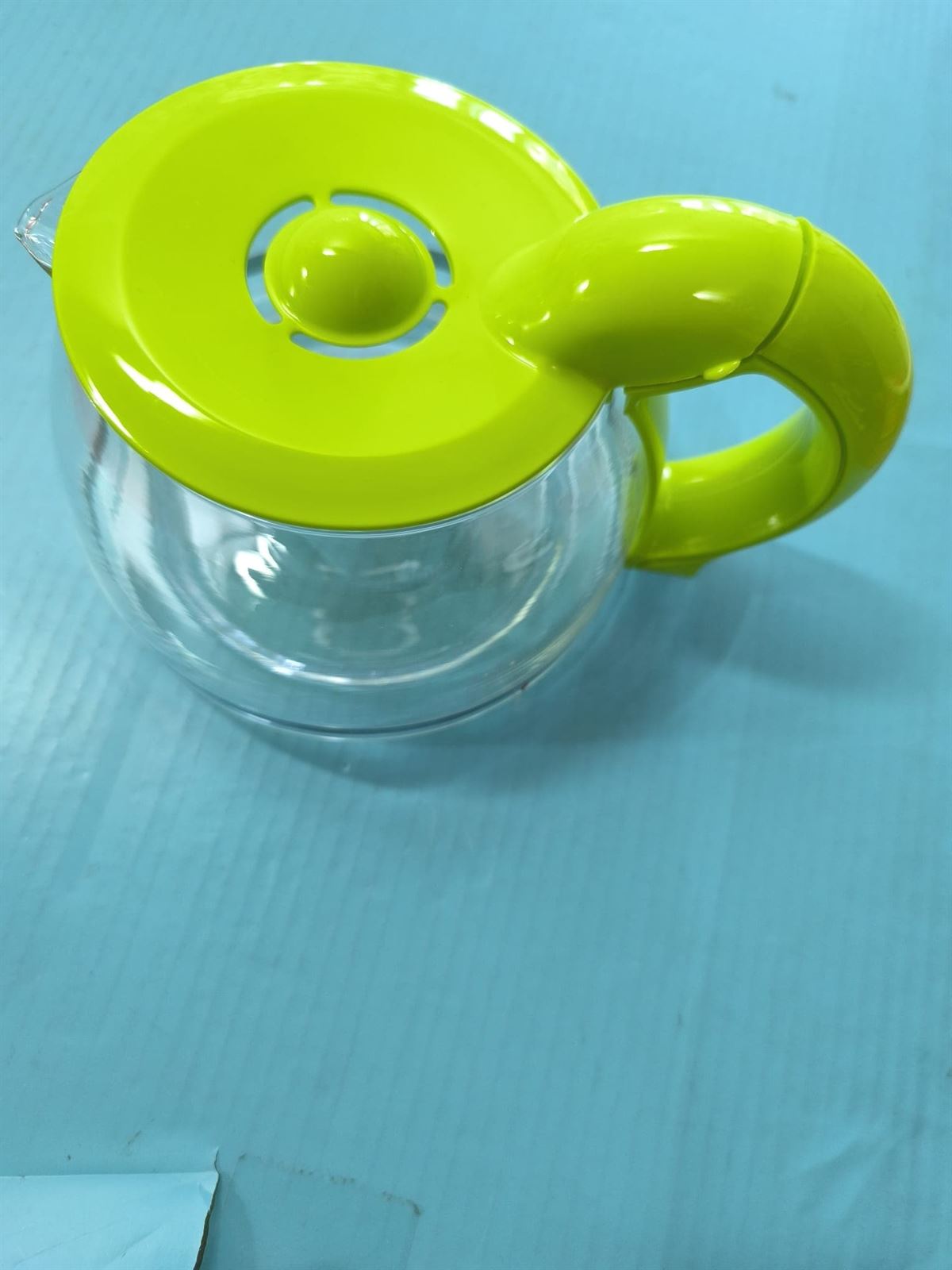JARRA CAFETERA FAGOR, CON TAPA, VERDE, DIAMETRO 125/160MM, ALTO 105MM, CG810 - Imagen 1