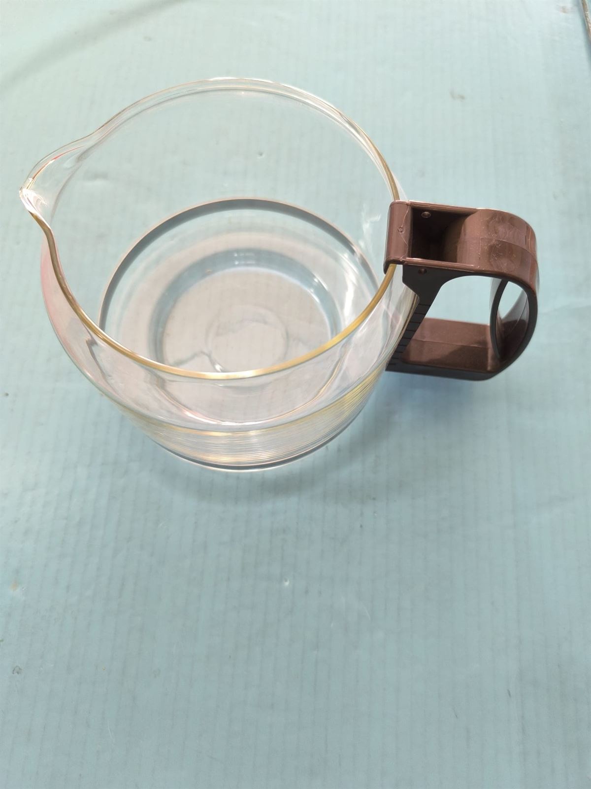 JARRA CAFETERA FAGOR, SIN TAPA, DIAMETRO 100/150MM, ALTO 115MM, ASA MARRON, CG915 - Imagen 1