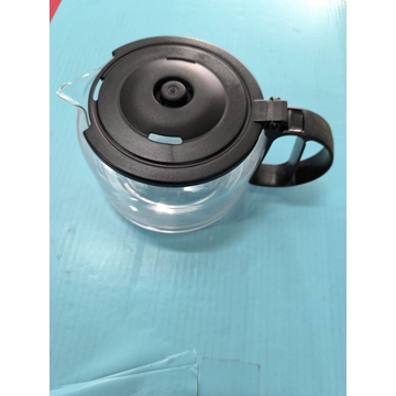 JARRA CAFETERA FAGOR, UFESA, Bosch, Philips, RIO, CON TAPA, NEGRO, DIAMETRO 115/150MM, ALTO 110MM, CRN10 - Imagen 1