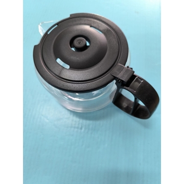 JARRA CAFETERA FAGOR, UFESA, Bosch, Philips, RIO, CON TAPA, NEGRO, DIAMETRO 115/150MM, ALTO 110MM, CRN10 - Imagen 2