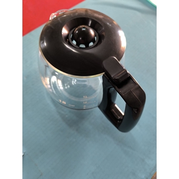 JARRA CAFETERA JATA, DIAMETRO 100/155MM, ALTO 160MM, NEGRA, 18 TAZAS, CA116 - Imagen 1