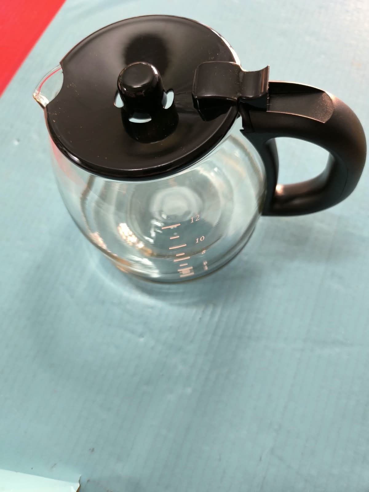 JARRA CAFETERA MAGEFESA, COSTA RICA, DIAMETRO 90/140MM, ALTO 150MM, NEGRA, CON TAPA, 12 TAZAS, 63998733 - Imagen 1