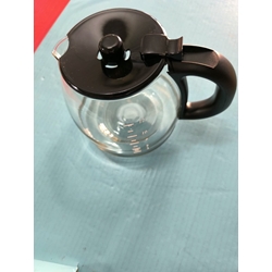 JARRA CAFETERA MAGEFESA, COSTA RICA, DIAMETRO 90/140MM, ALTO 150MM, NEGRA, CON TAPA, 12 TAZAS, 63998733 - Imagen 1