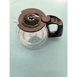 JARRA CAFETERA MOULINEX, CON TAPA, DIAMETRO 85/115MM, ALTO 110MM, NEGRA, 9TAZAS, 120MX0120 - Imagen 1