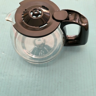 JARRA CAFETERA MOULINEX, CON TAPA, DIAMETRO 85/115MM, ALTO 110MM, NEGRA, 9TAZAS, 120MX0120 - Imagen 1