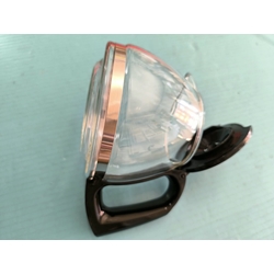 JARRA CAFETERA MOULINEX, CON TAPA, DIAMETRO 85/115MM, ALTO 110MM, NEGRA, 9TAZAS, 120MX0120 - Imagen 2