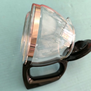 JARRA CAFETERA MOULINEX, CON TAPA, DIAMETRO 85/115MM, ALTO 110MM, NEGRA, 9TAZAS, 120MX0120 - Imagen 2