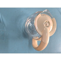 JARRA CAFETERA MOULINEX, SOLEA CON TAPA, BLANCA, DIAMETRO 100/125MM, ALTO 140MM, 120MX0114 - Imagen 1