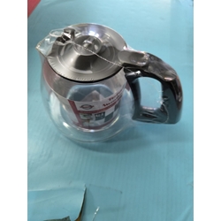 JARRA CAFETERA MOULINEX, TEFAL, CON TAPA, NEGRA, DIAMETRO 100/150MM, ALTO 145MM, FG360 - Imagen 1