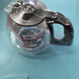JARRA CAFETERA MOULINEX, TEFAL, CON TAPA, NEGRA, DIAMETRO 100/150MM, ALTO 145MM, FG360 - Imagen 1