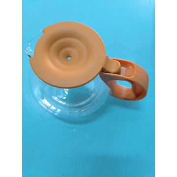 JARRA CAFETERA PHILIPS, CON TAPA, DIAMETRO 100/155MM, ALTO 130MM, COLOR NARANJADO, HD7954 - Imagen 1