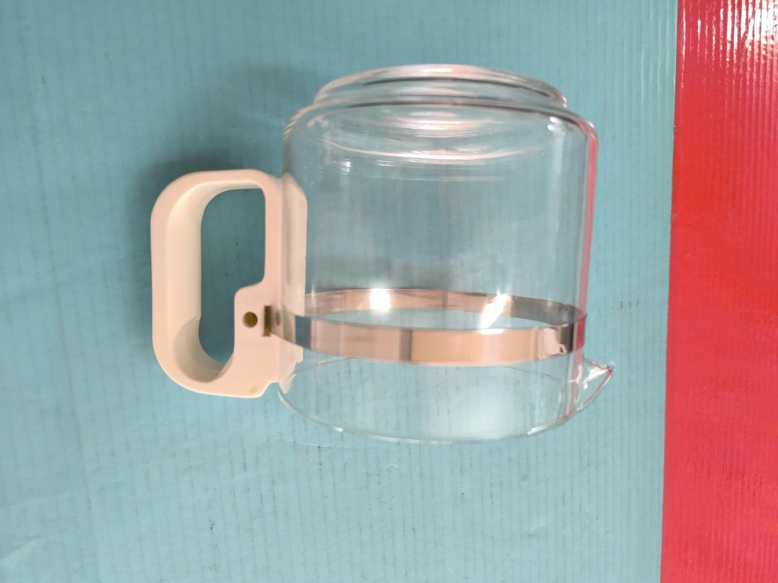 JARRA CAFETERA PHILIPS, SIN TAPA, BLANCA, DIAMETRO 100/125MM, ALTO 125MM, HD5911, 6348353384A - Imagen 2