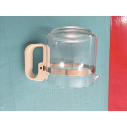 JARRA CAFETERA PHILIPS, SIN TAPA, BLANCA, DIAMETRO 100/125MM, ALTO 125MM, HD5911, 6348353384A - Imagen 2