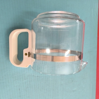 JARRA CAFETERA PHILIPS, SIN TAPA, BLANCA, DIAMETRO 100/125MM, ALTO 125MM, HD5911, 6348353384A - Imagen 2
