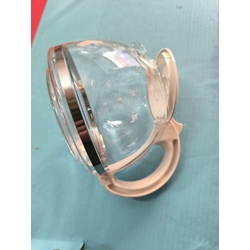 JARRA CAFETERA SOLAC, C-705, CON TAPA, BLANCA, DIAMETRO 125/160MM, ALTO 130MM, C-705 - Imagen 1