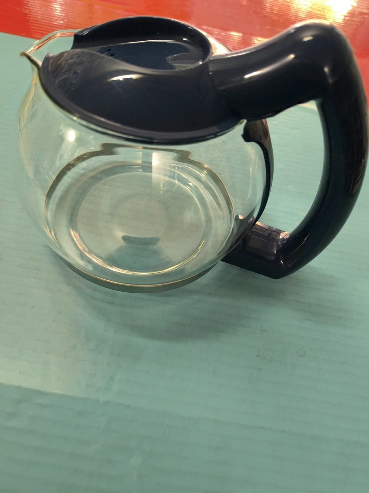 JARRA CAFETERA SOLAC, CON TAPA AZUL, DIAMETRO 100/135/155MM, ALTO 110/113 MM, 6348383101 - Imagen 1