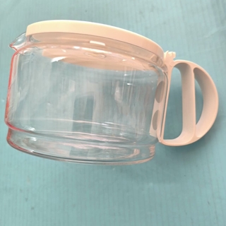 JARRA CAFETERA SOLAC, CON TAPA, BLANCA, DIAMETRO 110/150MM, ALTO 110MM, C-145 - Imagen 1